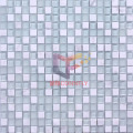 15*15 White Marble Grossy and Matt Crystal Mosaic (CS007)